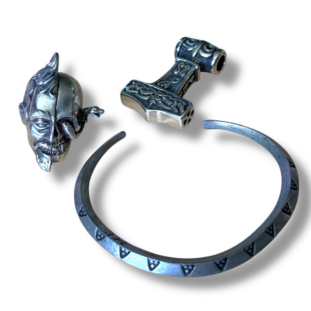 ⚔️ “Valhalla Relics” Norse Warrior Jewelry Set ⚔️